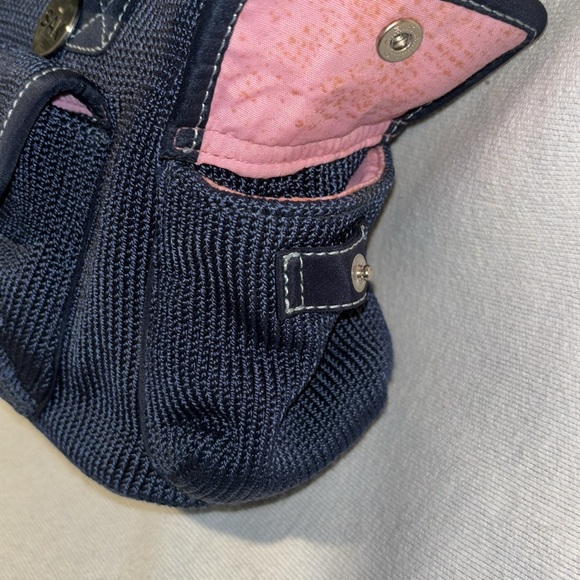 The Sak women’s navy crocheted shoulder bag - Picture 5 of 10